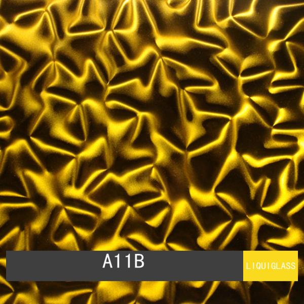 Double Printed Laminated Glass , 300X300MM Decorative Laminated Glass