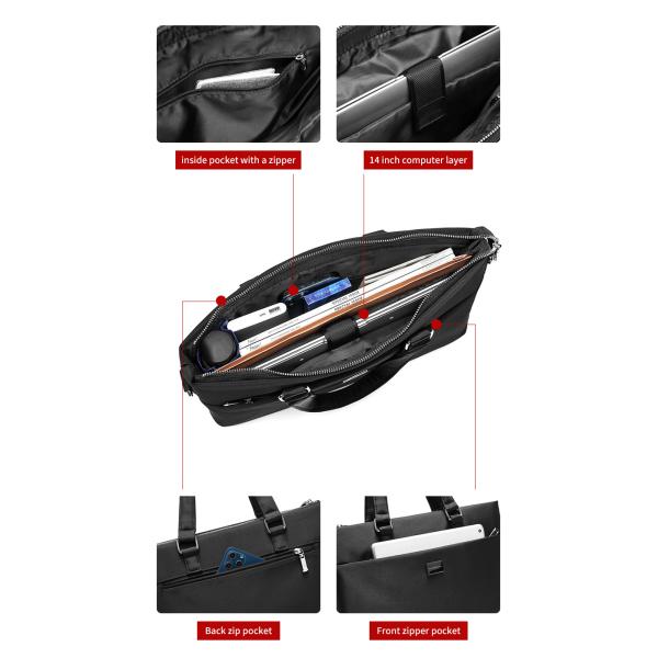 Модный дамский портфель Рабочий чемодан 14 дюймовый ноутбук портфель Анти царапины