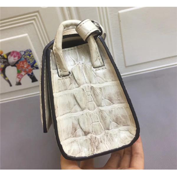 Genuine Crocodile Skin Lady Small Flap Purse Authentic Alligator Leather Women Sling Shoulder Bag Female Cross Body Bag