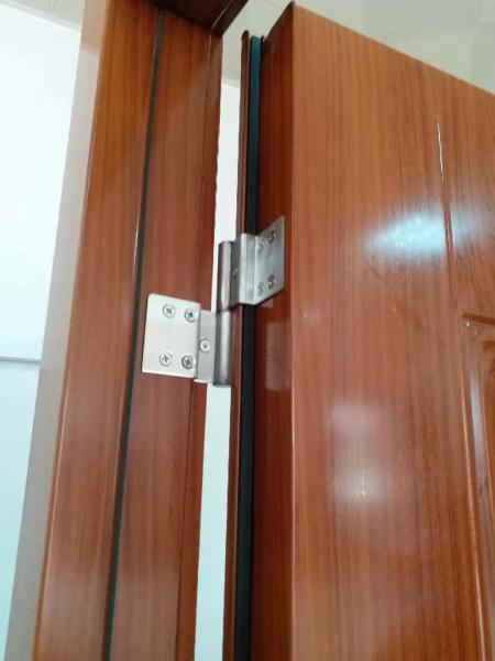 Swing Open Style Security House Doors Inner Filing Honey Comb Customized Lock