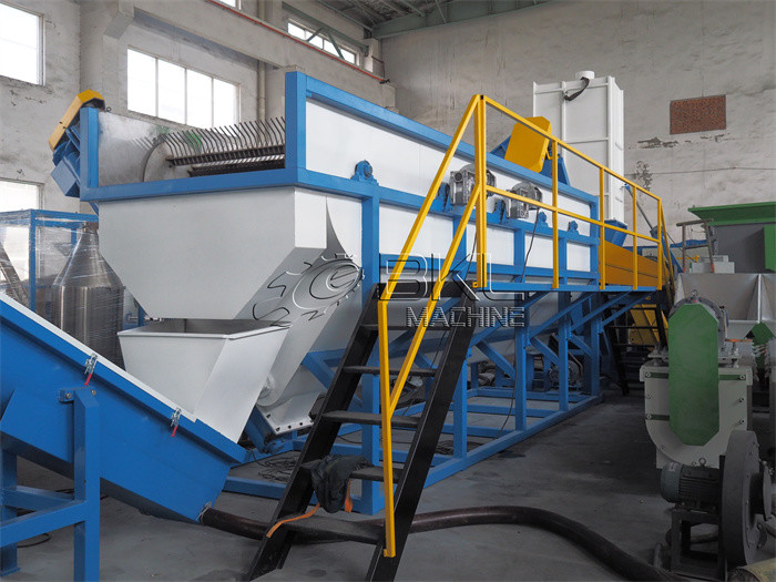 Пластиковая система 500kg/H стирки фильма pe Pp утиля - 600kg/H