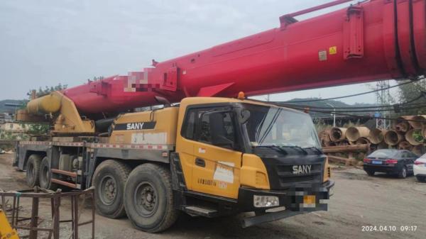 80 tonnes de grue mobile STC800 Service après-vente professionnel et abordable