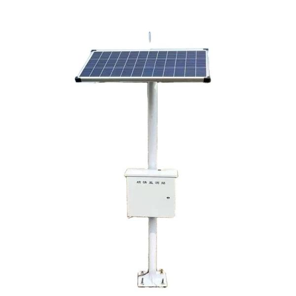 Solar Water Level Monitoring Station Real Time Early Warning System For Rivers / Reservoirs