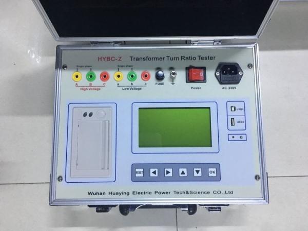 Fast Speed Transformer Turns Ratio Meter Z Type Transformer Winding Wide Testing Range