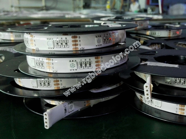 5050 rgb 5v plug pin led strip