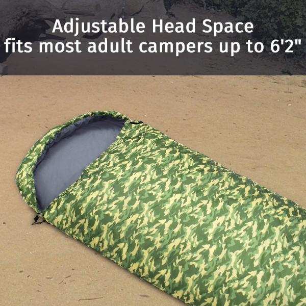 1 Person 210x76cm Emergency Mummy Style Sleeping Bag