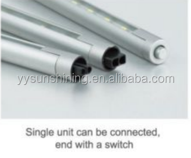 Ningbo PC Shade Connectable LED Under Cabinet Strip Bar Light with 5mm Round LED Chips