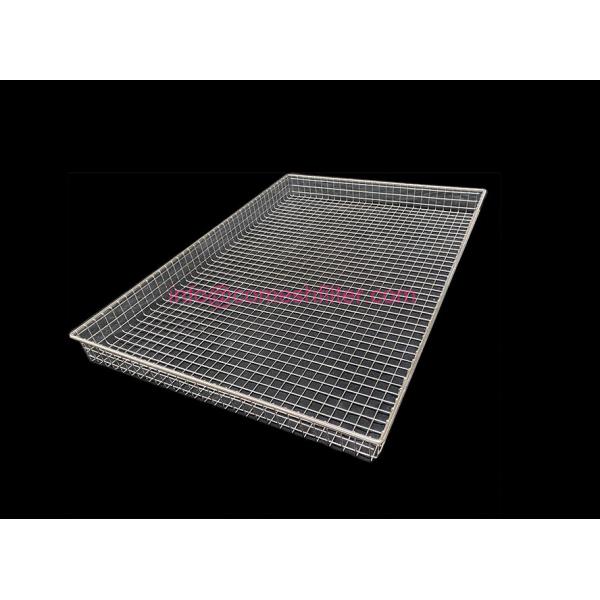 Нержавеющая сталь 304 316 Ультразвуковая дезинфекция проволока сетка гриль корзины для пищи корзины для жарки паровой стерилизации стирки