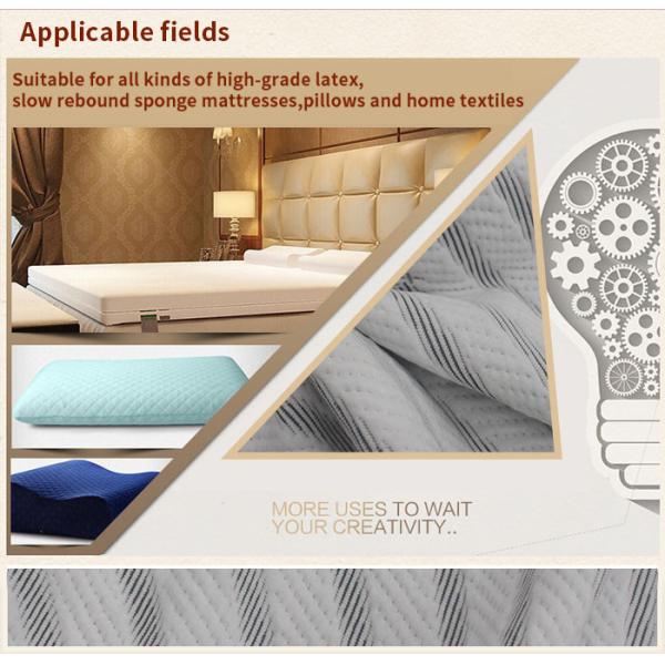 100% Bamboo Jacquard Knitted Fabric Mattress Pillow Quilted Home Textile