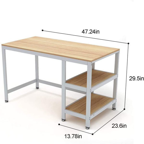 Soho Office Single Working Station Simple Design Wooden Office Desk for Versatility
