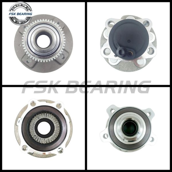 FSK Brand MX6C-2C299-A1A01 Double Rows Gcr15 Chrome Steel ABS Sensor Wheel Hub Bearing Unit Shaft Head For Ford Focus