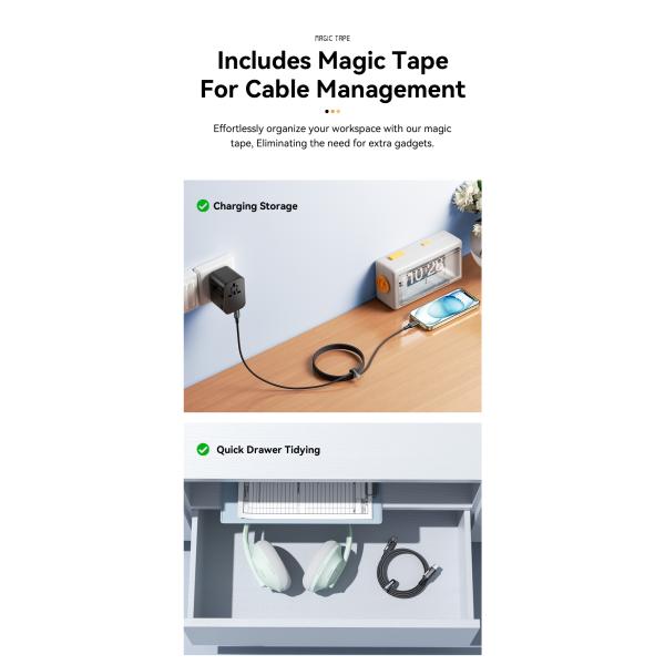 ESSAGER ES-X45 Series Quick Charge 240W USB C to USB C Cord