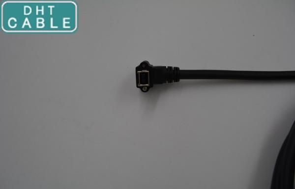 High Performance IEEE 1394 Firewire Cable , High Flex Molding Type 9 Pin Firewire Cable