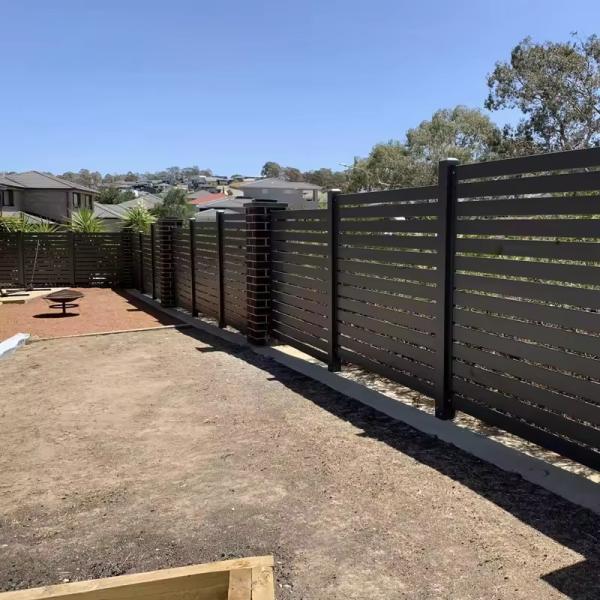 Powder Coated Aluminum Fence For Sports Long Lasting Decorative Aluminum Fence