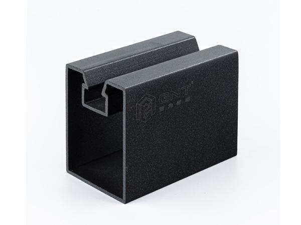Thermal Break Hidden Frame Curtain Wall Anti UV Environmental Friendly