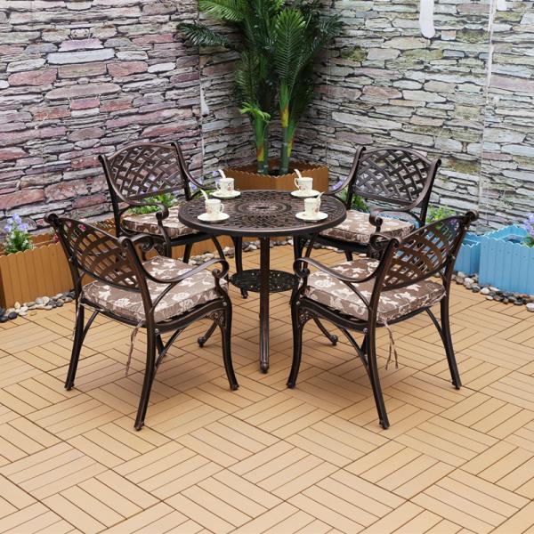 Metal Aluminum Leg Chair Plant Bench Outdoor Rest Chairs for Mail Packing