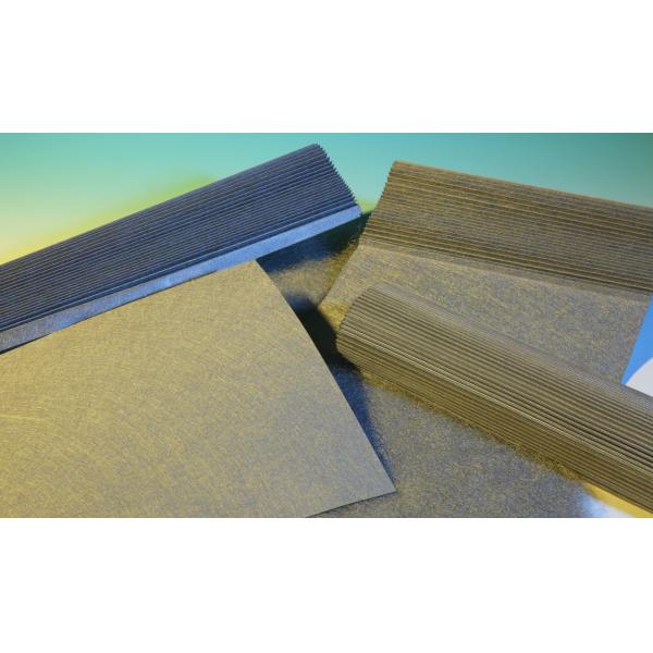 Анти- ржавчина 25um спекла волокно металла чувствовала пористость 79% для осадит