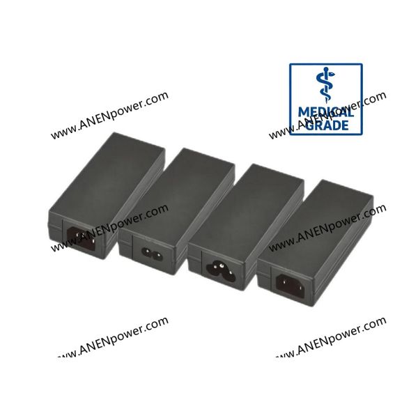 50W Medical Desktop AC Adapter 12V 4A 24V 2A Power Supply for Clinical Device System