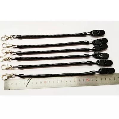 Porta-chaves da bobina da mola do poliuretano 1.2mm para Carabiner