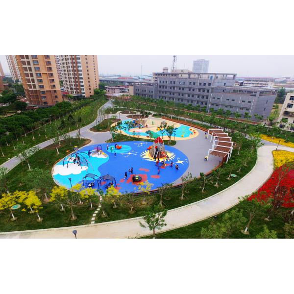 Wear Resistance Children Playground Flooring EPDM Rubber Granules