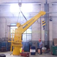 Navire droit petite Marine Cranes With SWL 4T 2.6M de boom de TTS