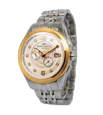 Custom Logo Automatic Mens Watches , Full Stainless Steel Wrist Watch