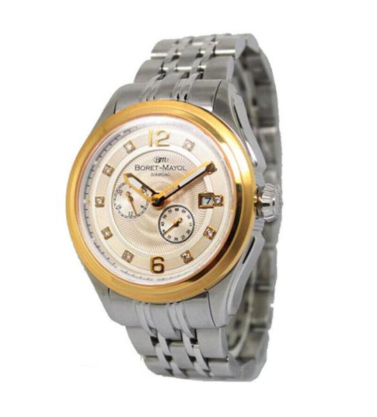 Custom Logo Automatic Mens Watches , Full Stainless Steel Wrist Watch