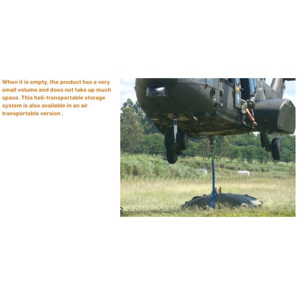 Portable Flexible Water Tank Collapsible PVC Helicopter Water Tank