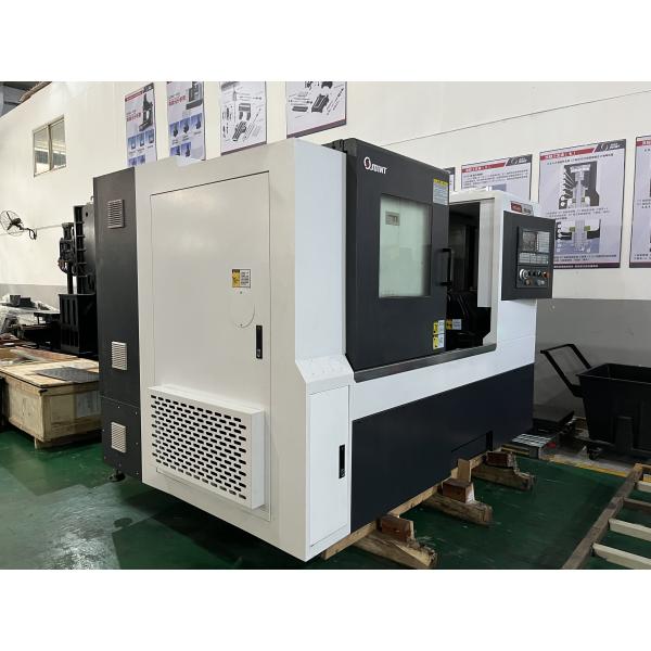 3000rpm Spindle Motor Slant Bed CNC Lathe Machine Hydraulic X Axis With 12 Positions