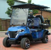 4Kw Motor 4 lugares Carrinho de golfe elétrico 12 polegadas Veículo de pneus para venda com bateria de chumbo ácido