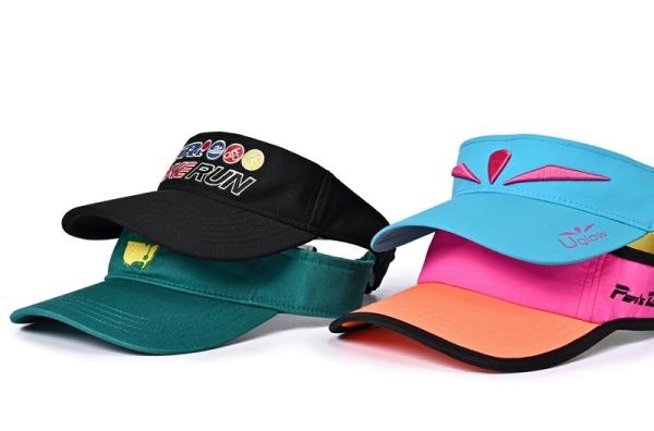 SGS Approved Foldable Sun Visor Hat 56cm 58cm uv visor face shield