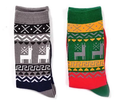 Mens Christmas Tube Socks