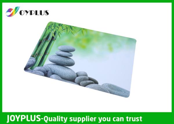 Full Color Print Beautiful Table Mats , Bright Coloured Placemats HKP0110-21