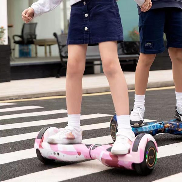 6.5 Inch Smart Balance Wheel Electric Self Balancing Hover Board Scooter with 5-10KM Range Per Charge and 7inch Tire
