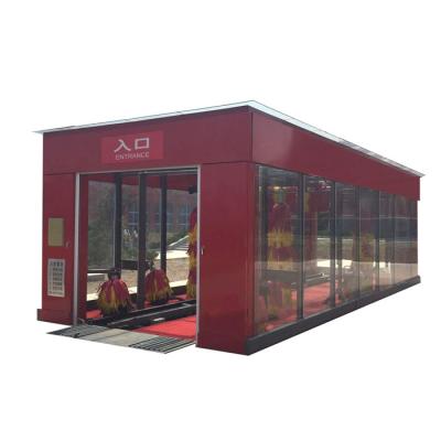 A máquina de lavar automática do carro das escovas da máquina de lavar 9 do carro do túnel de AA4C escova a máquina de lavar do carro