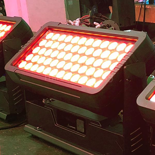 High Power Waterproof IP65 60x10w RGBW 4in1 LED Wall Wash City Color Lights