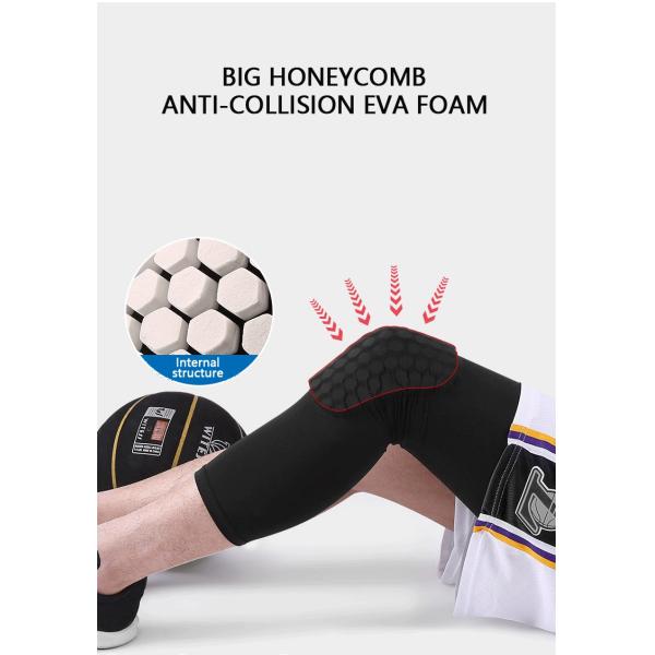 Рукав ноги сота высокой эластичной расчалки ноги обжатия защиты анти-