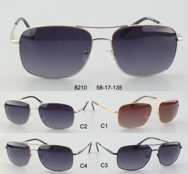 Custom Logo  17mm Metal Frame Sunglasses for Sports