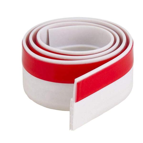 Белая клейкая резиновая полоска для дверей спальни и дома 50*5 мм