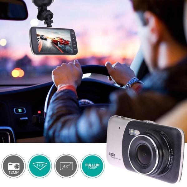 9.66 Inch 30FPS Car Front Camera Recorder Video Registrator For Car FHD 1080P