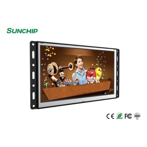 Рекламировать обработку Виредравинг шатона экрана ЛКД открытой рамки алюминиевую