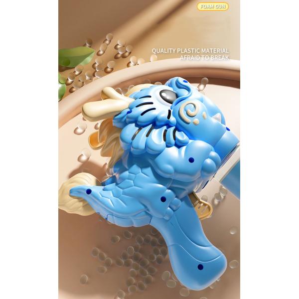 Light and Sound Musical Bubble Wand Durable Automatic Bubble Blower for Unisex Kids