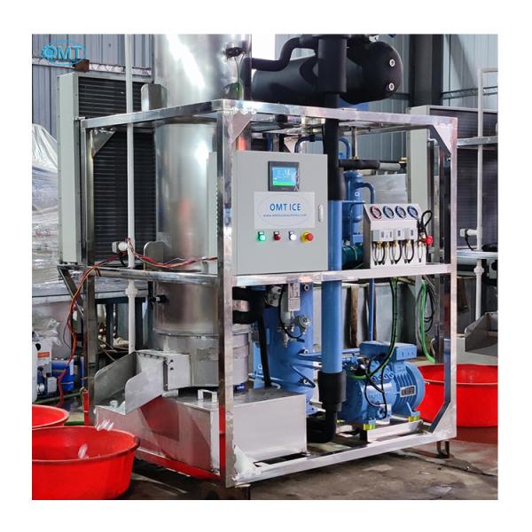 Other Compressor 3 Phase 3 Tons Industrial Automatic Ice Tube Maker Machine with Affordable