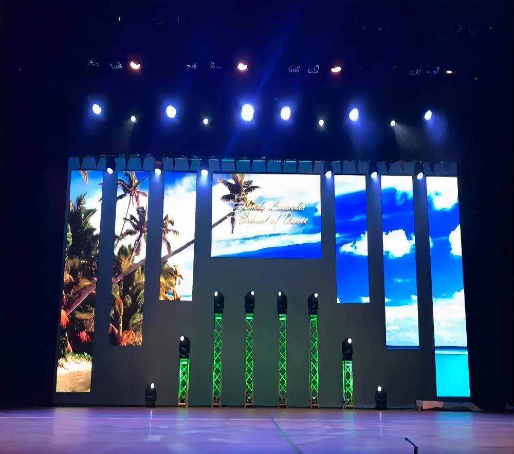 Наружный арендный светодиодный дисплей P4.81 Full Color HD Led Video Wall Screen