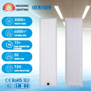 Dimmable LED Flat Panel Light with Anti-Glare Design and 50000 Hours Lifespan for Home and Office