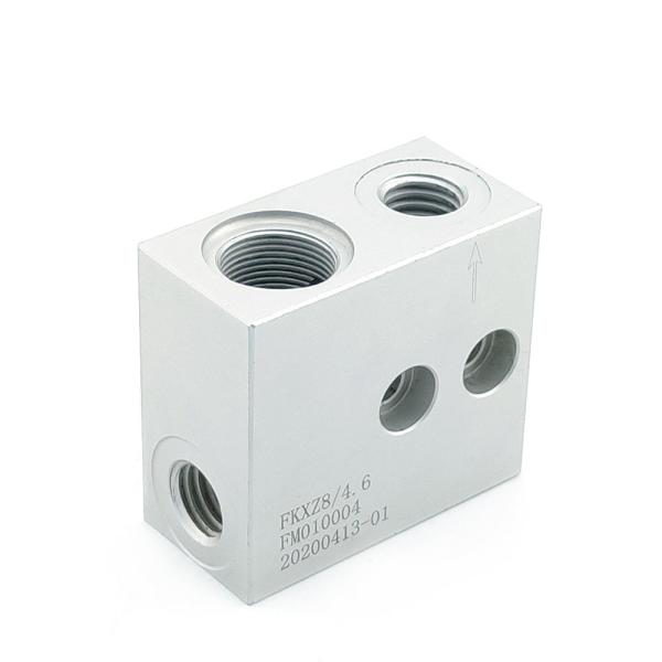 RoHS Certificado Customizado CNC Machining Bloco de cilindro hidráulico para requisitos personalizados