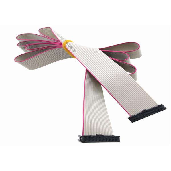 FC -20 Pin 2.0mm Pitch 2*10P Flat Ribbon Cable Assembly With Double Row IDC Female