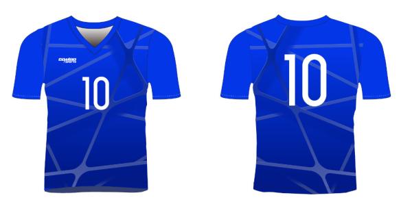 BSCI Soccer Teamwear Custom 2XL All Football Club Jersey