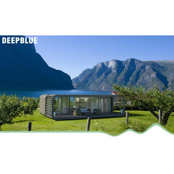 Студии сада алюминиевого бунгало кабины раздвижных дверей Prefab полуфабрикат Prefab Prefab модульные дома