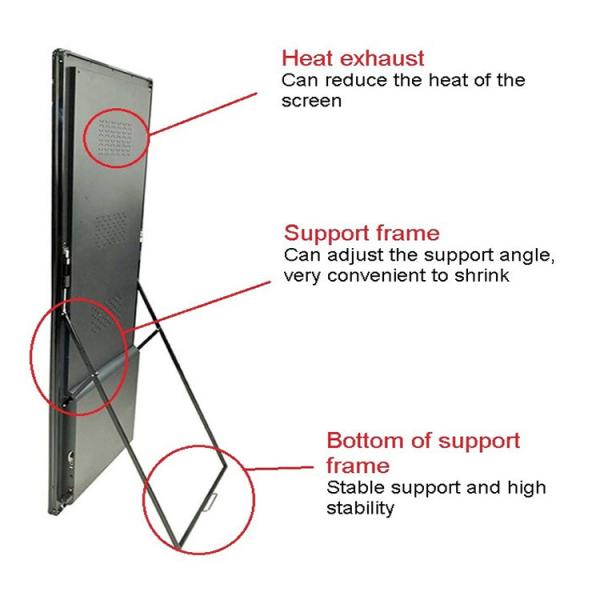 Максимум плакат P3 приведенный обновленного тарифа портативный SMD 2121 крытый